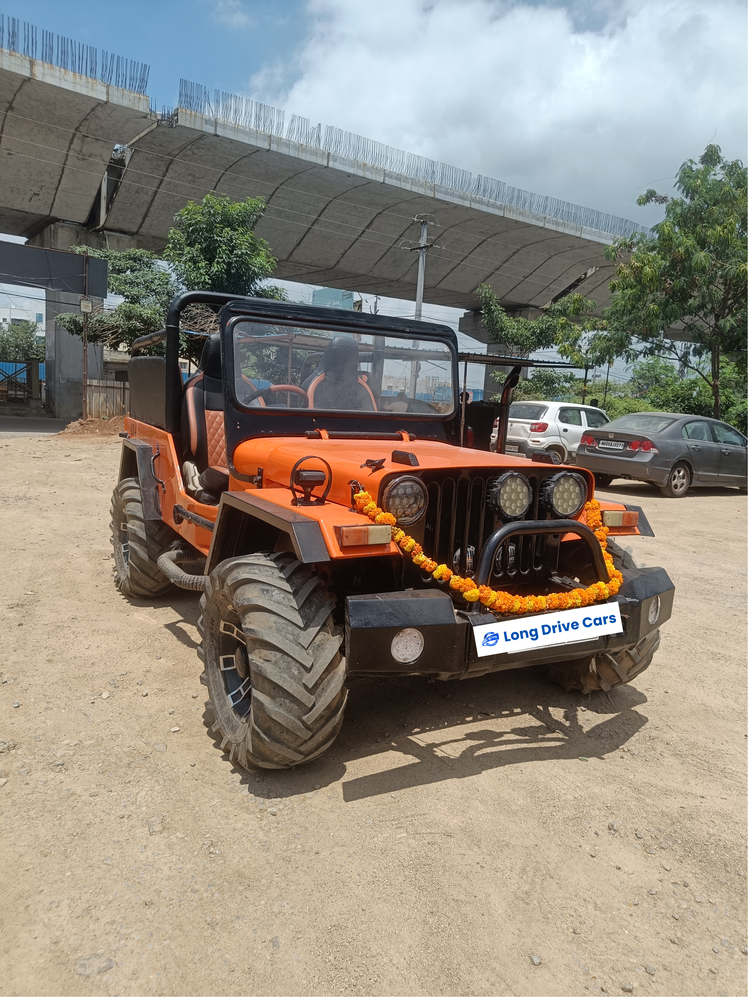 self drive car rental modified jeep