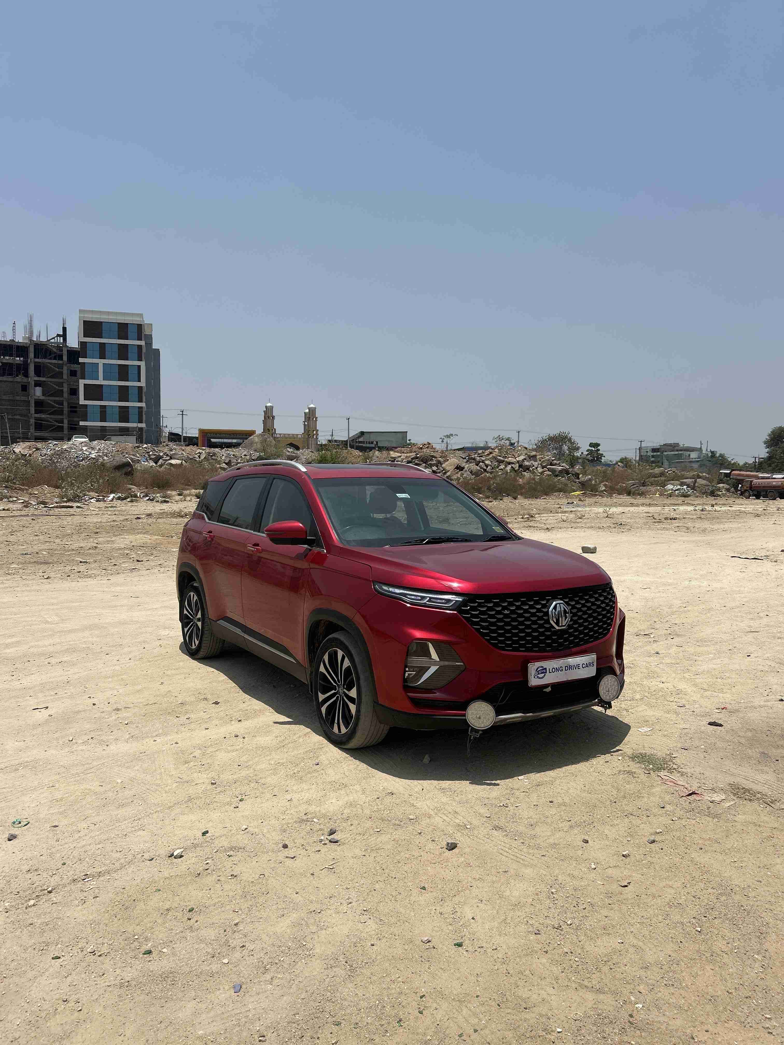 car rentals near me mg hector plus sunroof