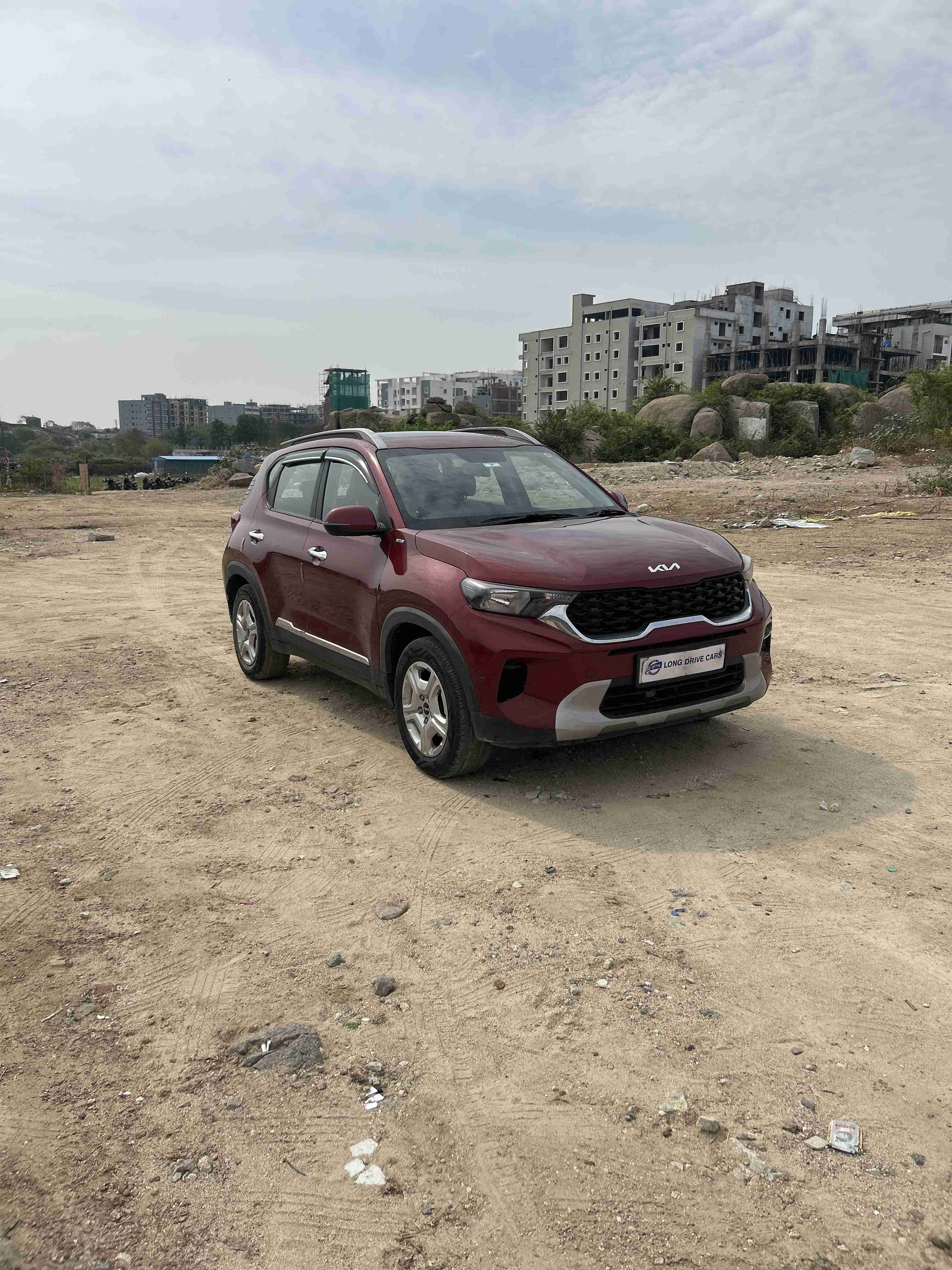 self drive car rental kia sonet