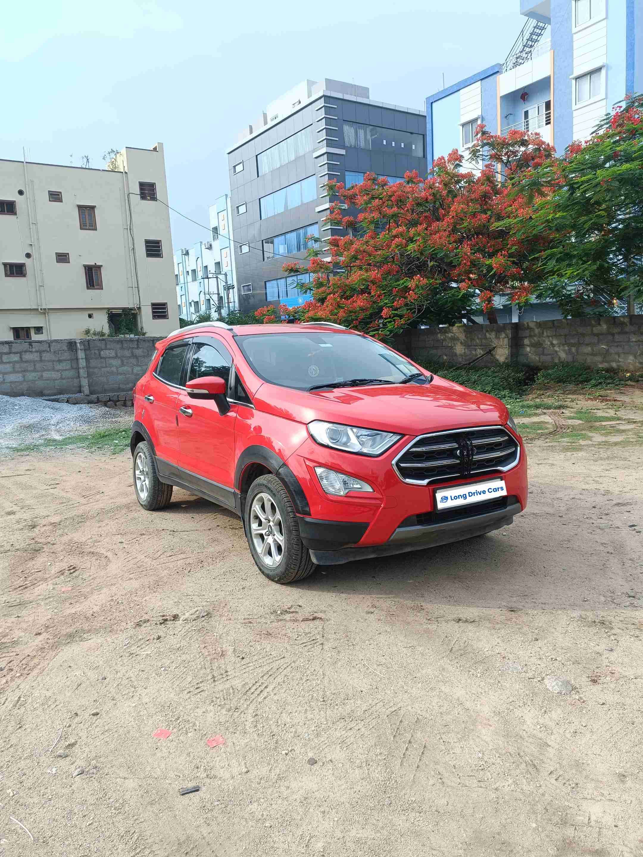 self drive car rental ecosport sunroof